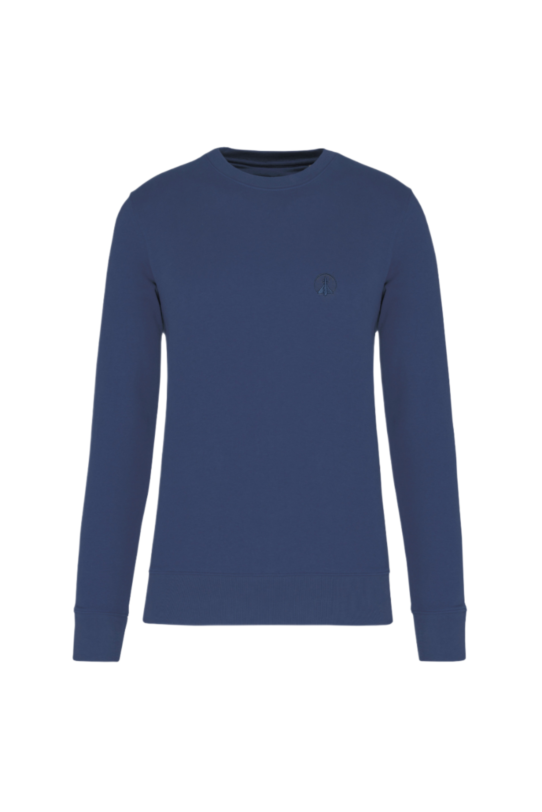 Frontal sudadera azul